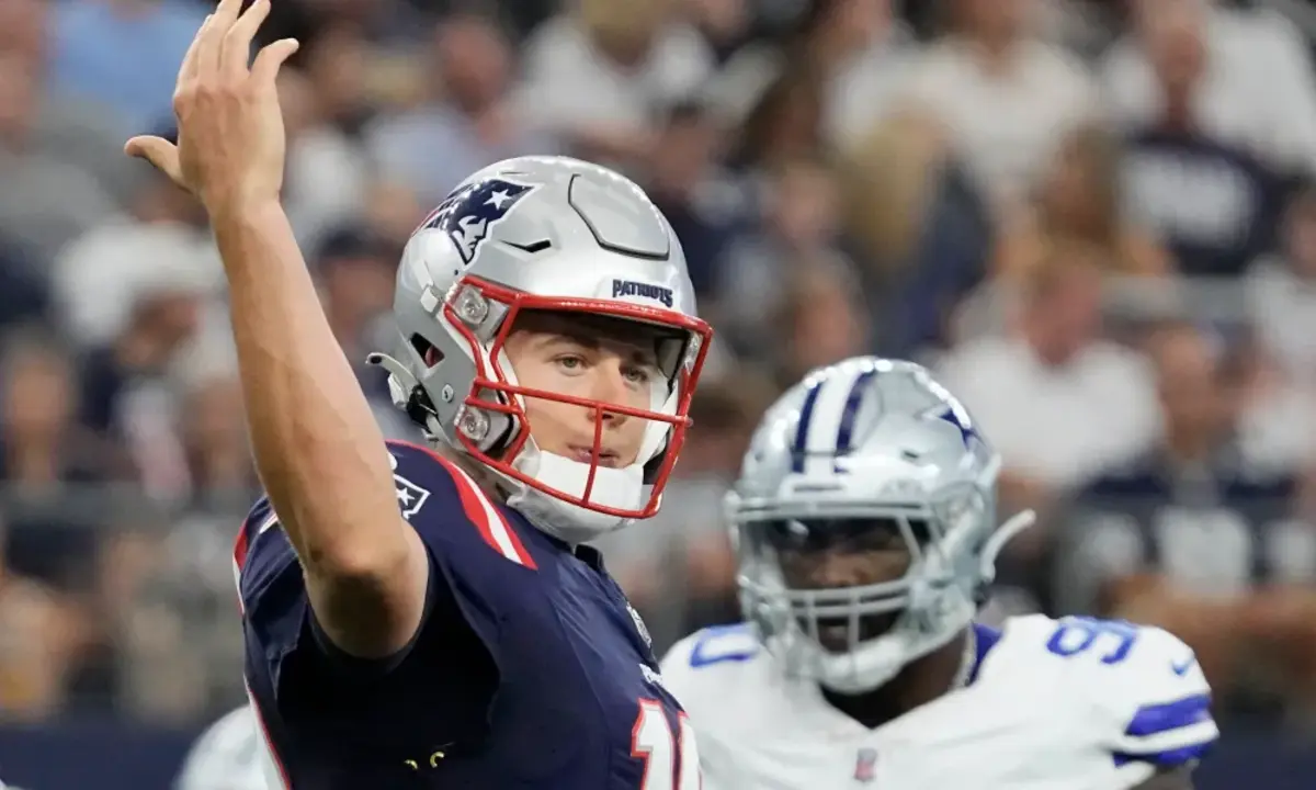 New England Patriots quarterback Mac Jones had a rough game against the Dallas Cowboys on Sunday.